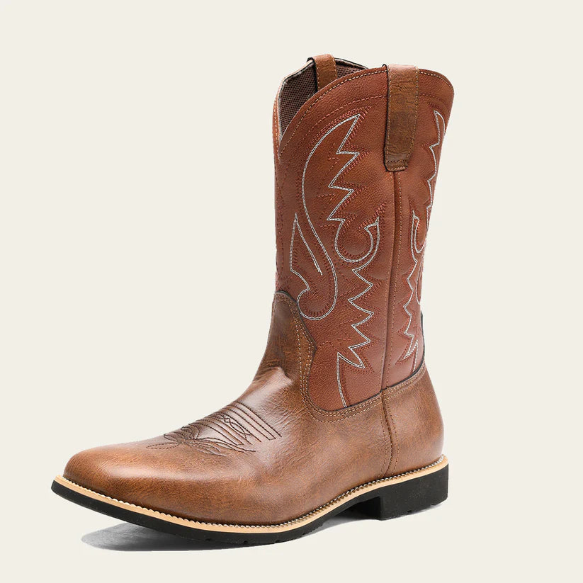 🔥LAST DAY 49% OFF💝PLUS SIZE Men's Trendy Western Style Cowboy Boots