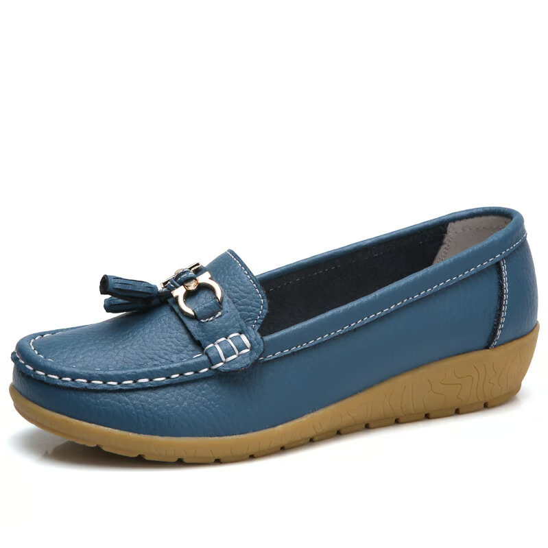 Last Day 49% OFF🔥 - Women's Leather Breathable Shoes