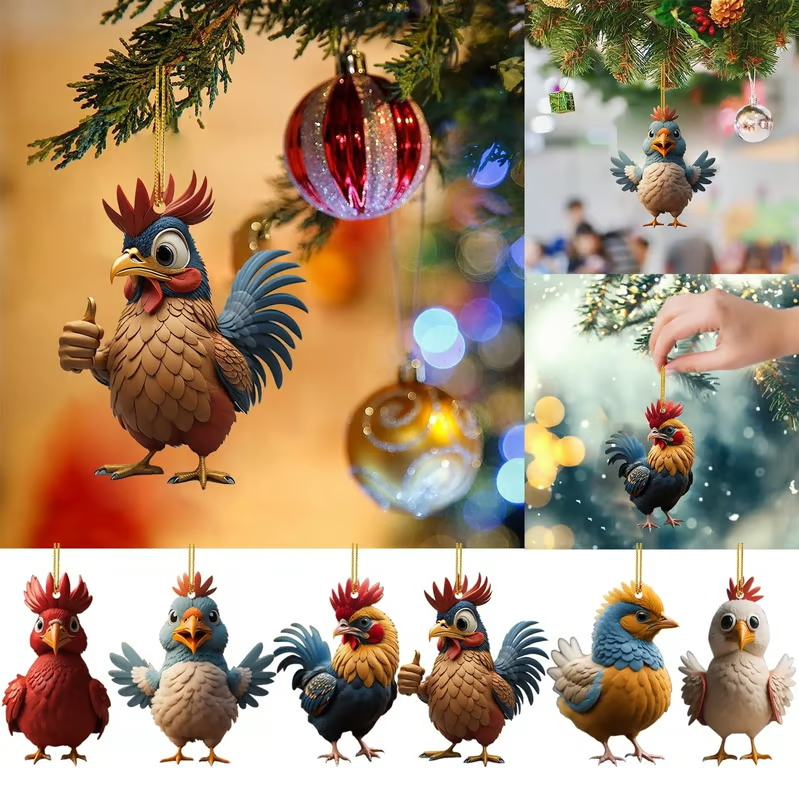 Chicken Decorative Ornament