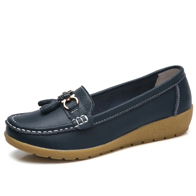 Last Day 49% OFF🔥 - Women's Leather Breathable Shoes