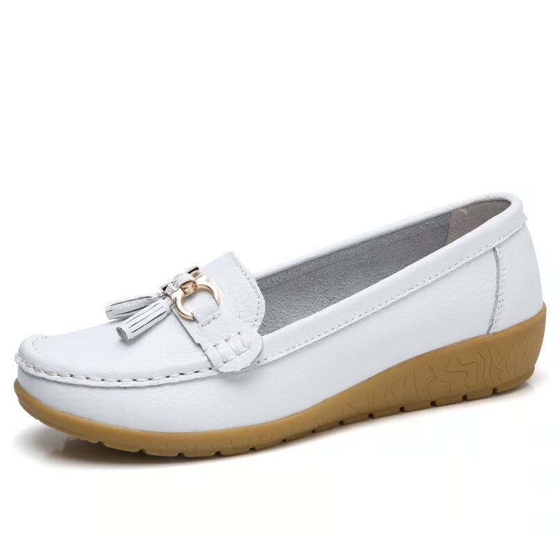 Last Day 49% OFF🔥 - Women's Leather Breathable Shoes