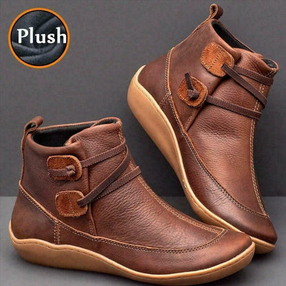 🔥LAST DAY 49% OFF💝Women's Vintage Casual Short Ankle Boots