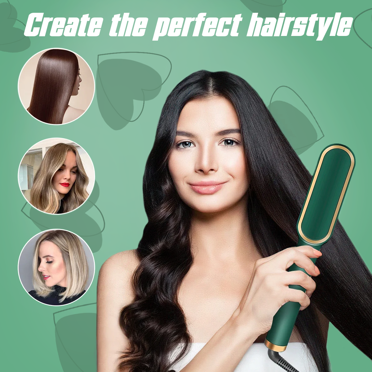 💖Negative Ion Hair Straightener Styling Comb