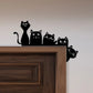 🐱2024 Christmas Gift 50% Off--Metal Adorable Cat Door Topper