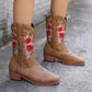 🔥LAST DAY 49% OFF💝Women's Rose Western Cowboy Boots