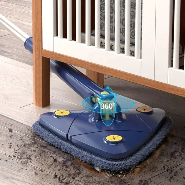 🧹360° Rotatable Adjustable Cleaning Mop