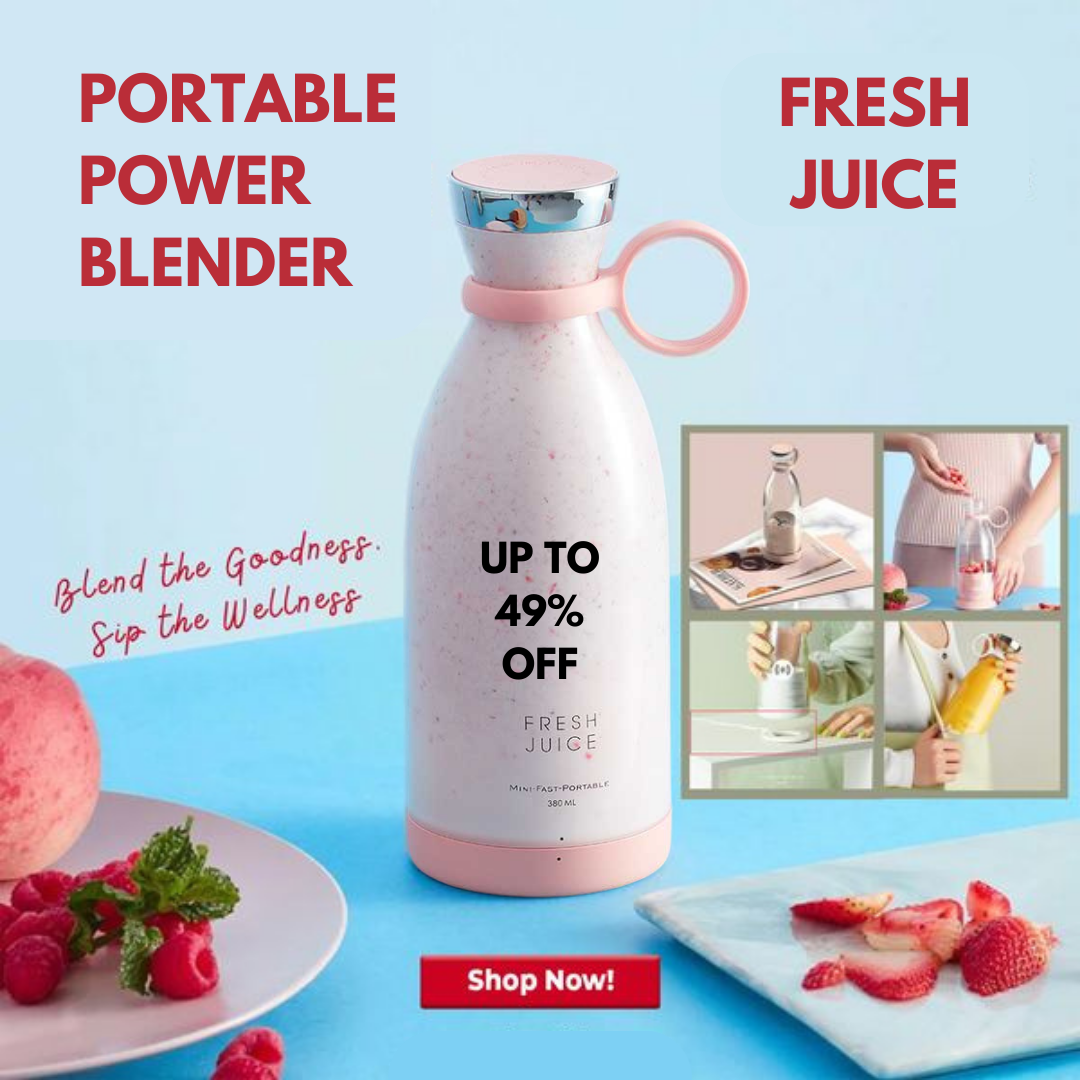 Fresh Juice Portable Blender