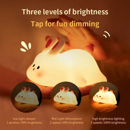 Adorable Rabbit Night Light