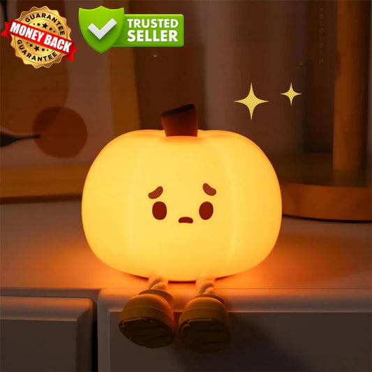 Glowing Halloween Pumpkin LED Night Light