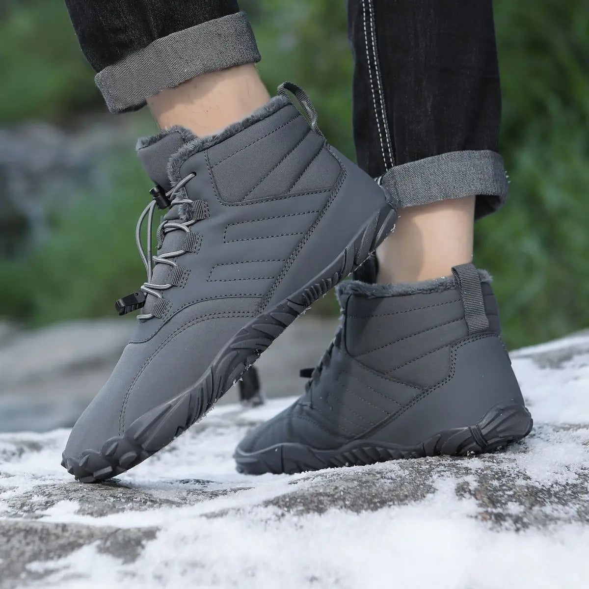 Last Day 45% OFF🔥 - Waterproof Winter Barefoot Shoes (Unisex)