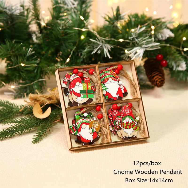 Gnome Ornament Set(12 PCS)