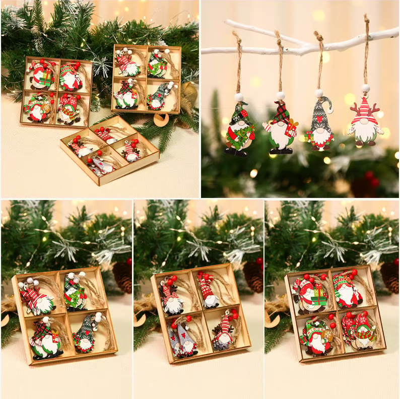 Gnome Ornament Set(12 PCS)